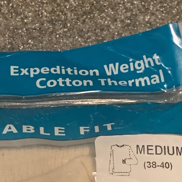 Indera 100% Cotton Expedition Weight Military Issue Thermal Shirt. Size M. New! - Picture 5 of 10